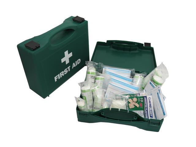 10 x 10 Person HSE Approved First Aid Kits In Hard Cases